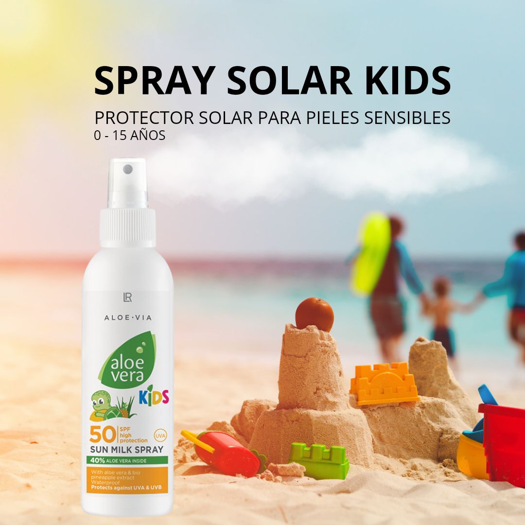 Spray de Protección Solar Aloe Vera Kids FPS 50