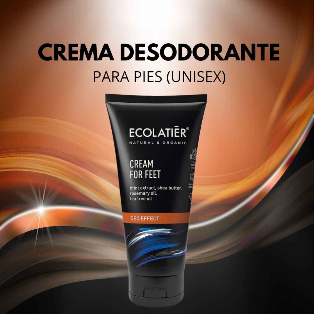 ECOLATIER Crema desodorante para pies