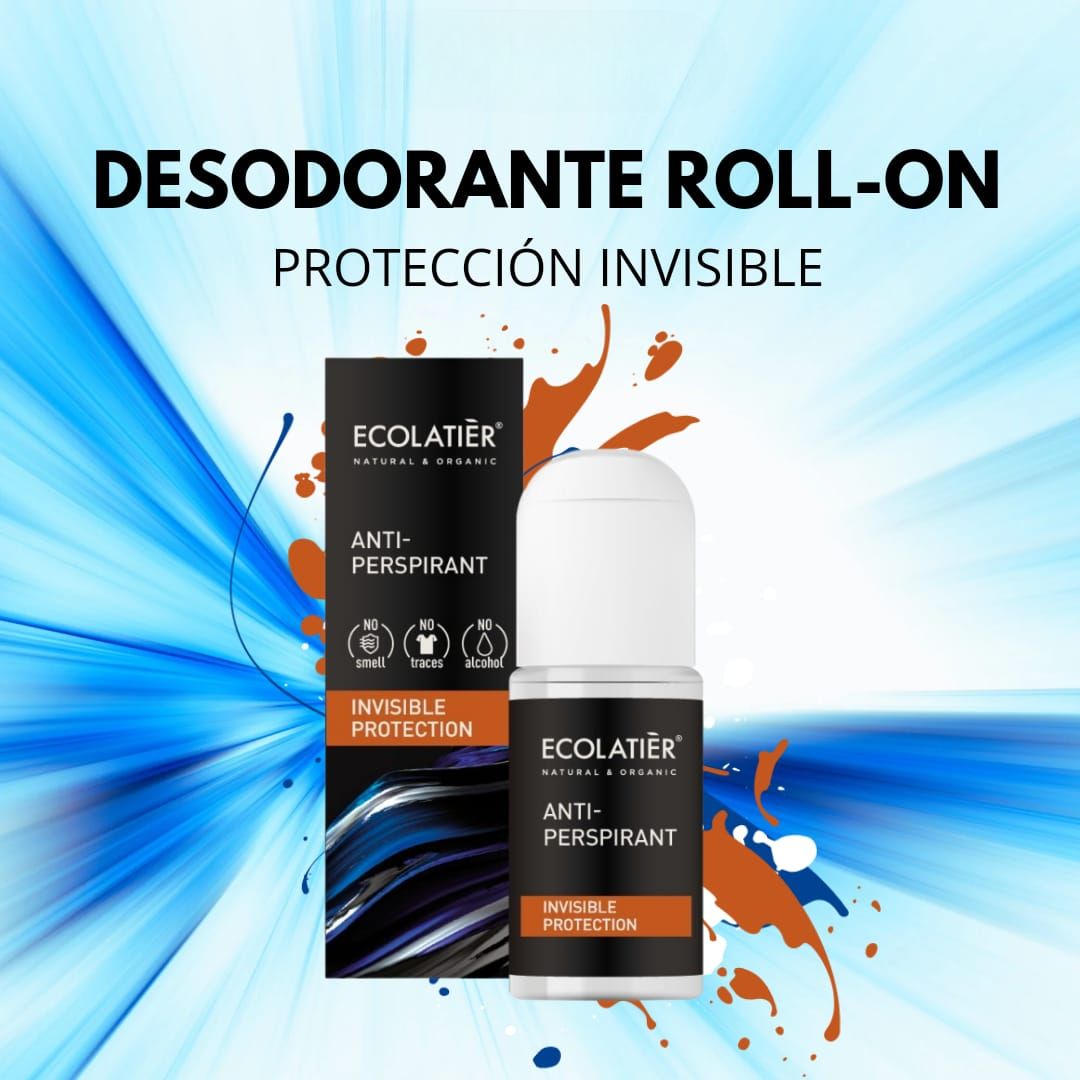 ECOLATIER Antitranspirante Protección Invisible