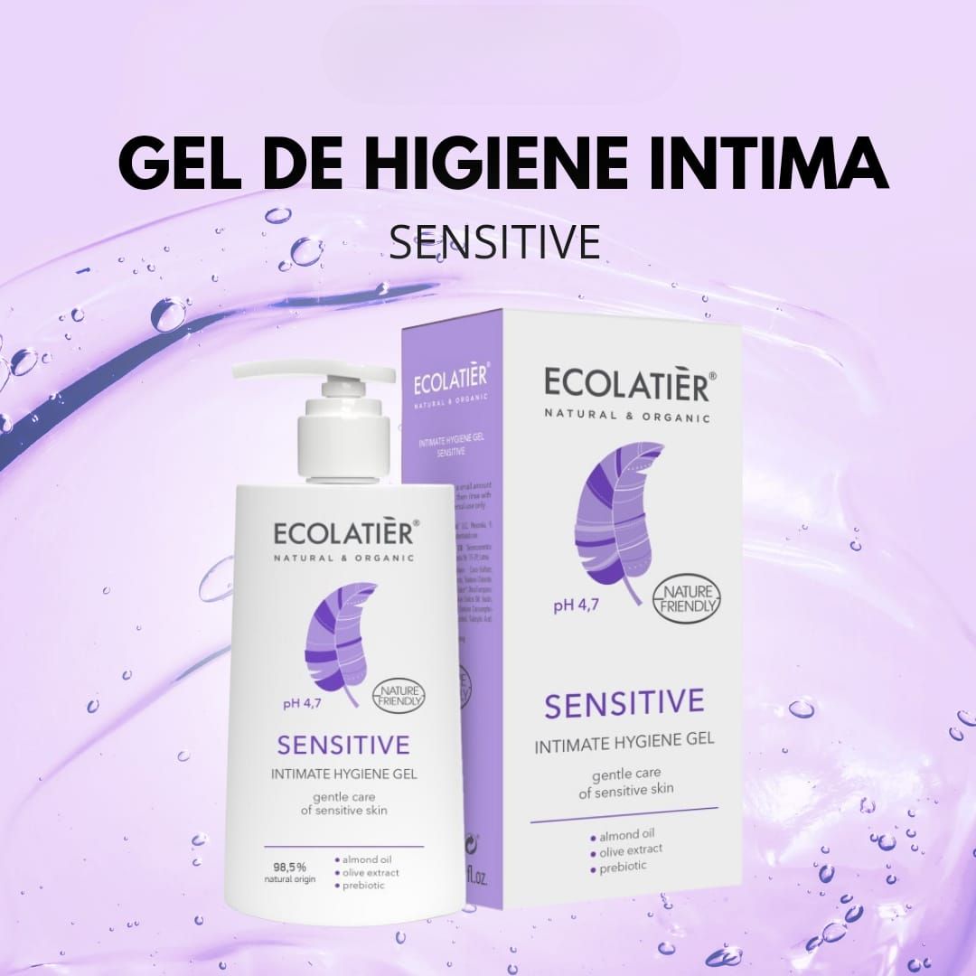 ECOLATIER Gel de higiene íntima Sensitive