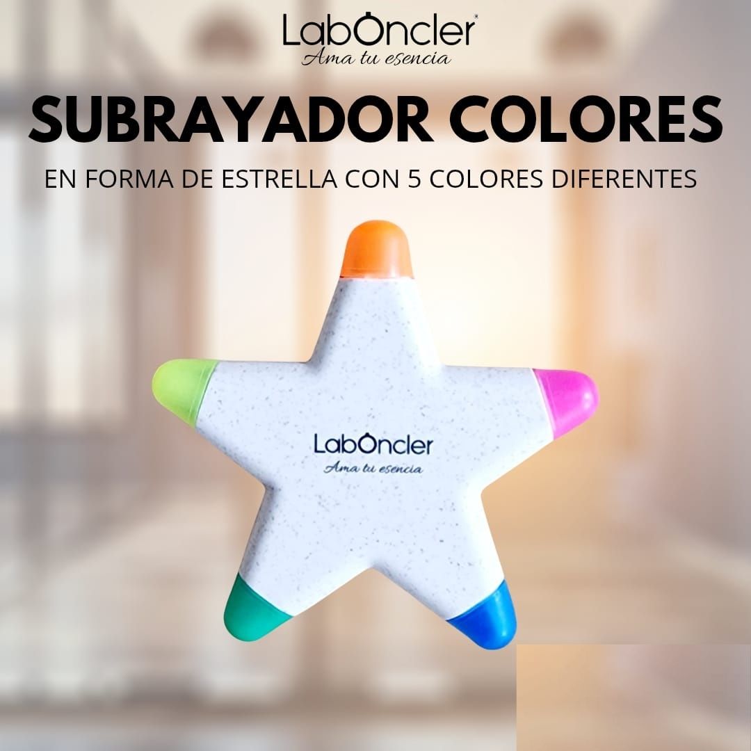 SUBRAYADOR COLORES FOSFORITO